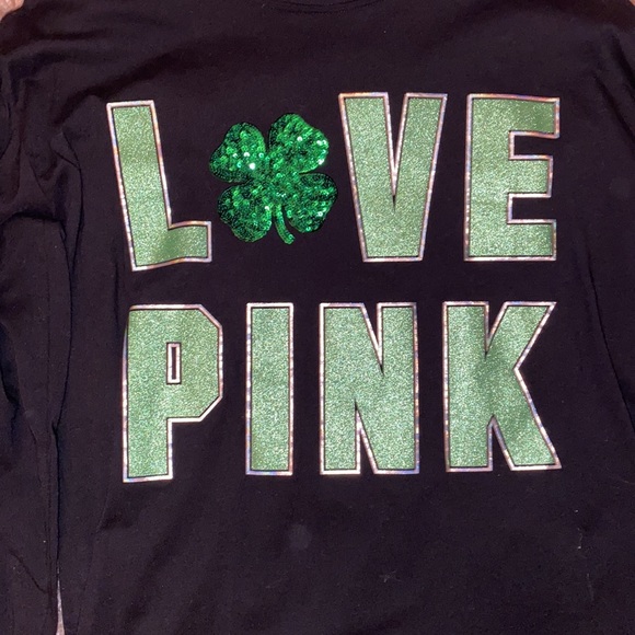 Long Sleeve 🍀 Pink Shirt Size XS - Picture 2 of 4